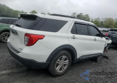 2021 Ford Explorer Xlt z USA, uszkodzony, nr VIN 1FMSK8DH8MGA75927
